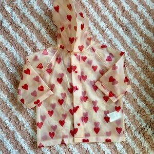 Konges Slojd Heart Hooded Raincoat